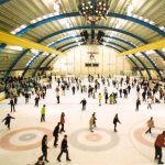 Self-lubricating Synthetic Ice Rink/plastic Ice Skating Rinks for Indoor and Outdoor Mobile Ice Rink