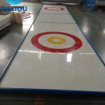 Curling Practice Floor Synthetic Ice Rink Panel Hockey Games Use