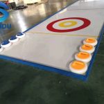 Curling Practice Floor Synthetic Ice Rink Panel Hockey Games Use