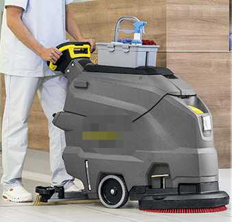 synthetic ice rink sweeper