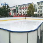 Self-lubricating Synthetic Ice Rink/plastic Ice Skating Rinks for Indoor and Outdoor Mobile Ice Rink