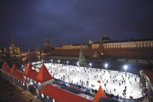 Synthetic Ice Skating Rink