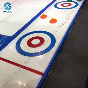 UHMWPE Synthetic Ice Curling Rink Ice Rink Lanes