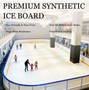 PE Material Self Lubricating Synthetic Ice Rink