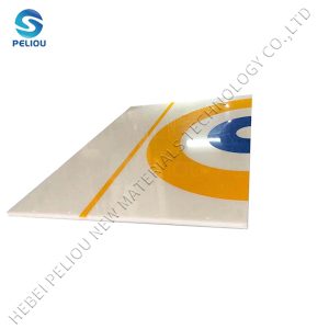 Street Curling 4×8 Customized Mobile Ice Skating Rink Tiles Uhmwpe Portable Skating Artificial Ice Rink
